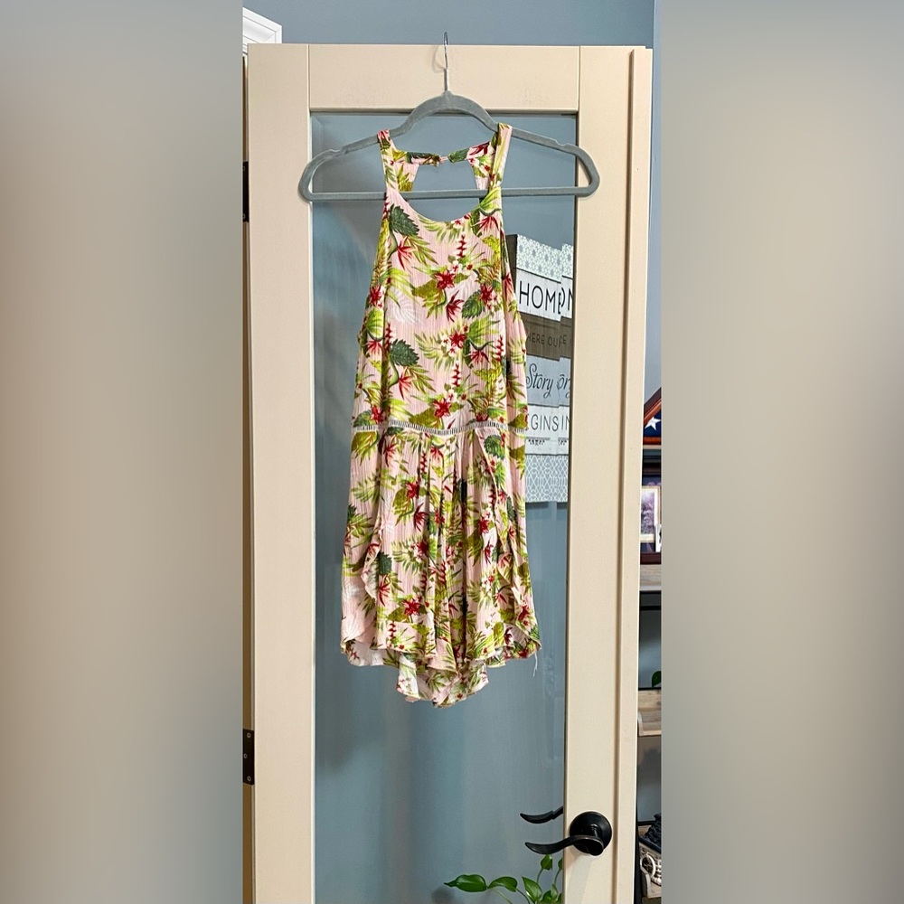🌸Tropical Foral Romper